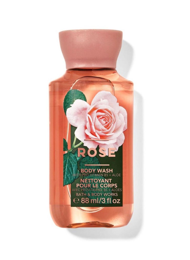 Rose Travel Size Shower Gel 88ml